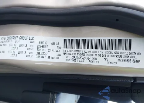 2014 Jeep Cherokee Latitude z USA, uszkodzony, nr VIN 1C4PJMCS0EW291734